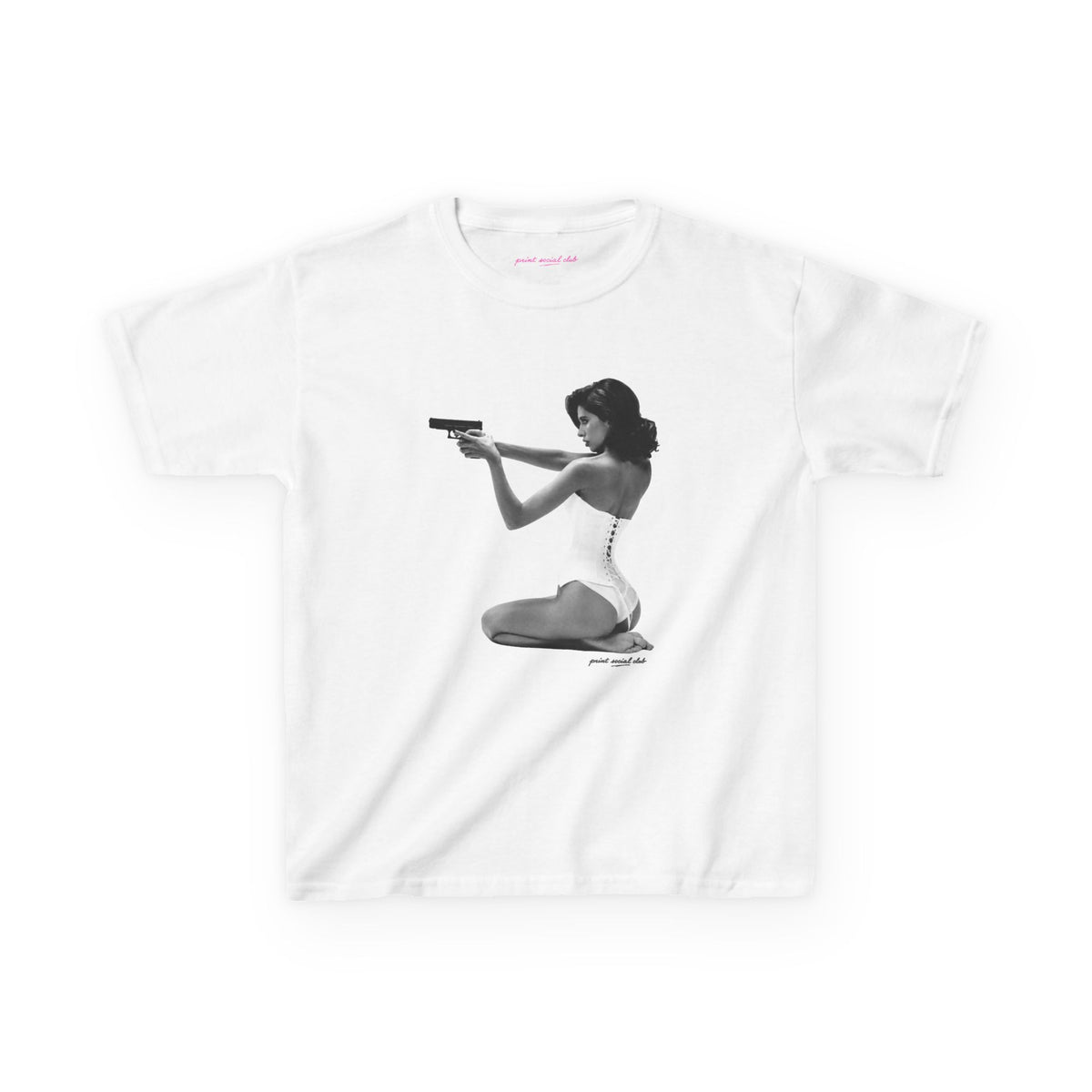 Hands-Up Baby Tee, front