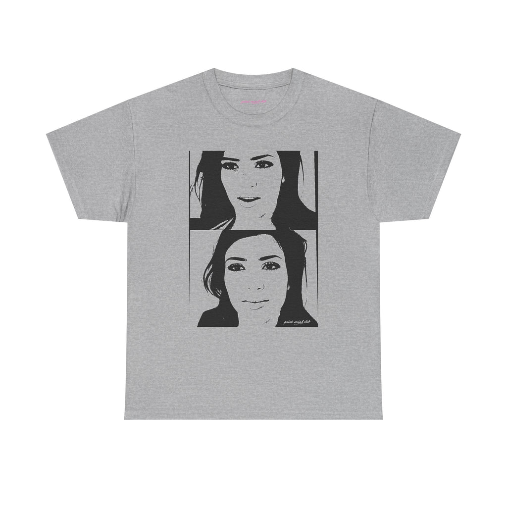 Kim2016 Classic Tee in Sport Grey, front