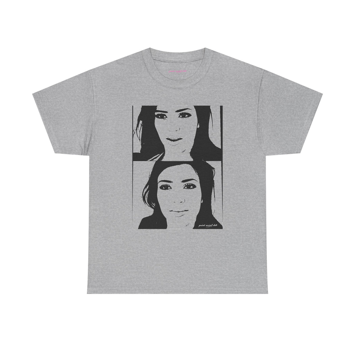 Kim2016 Classic Tee in Sport Grey, front