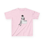 Gelato Hour Baby Tee in Light Pink, front