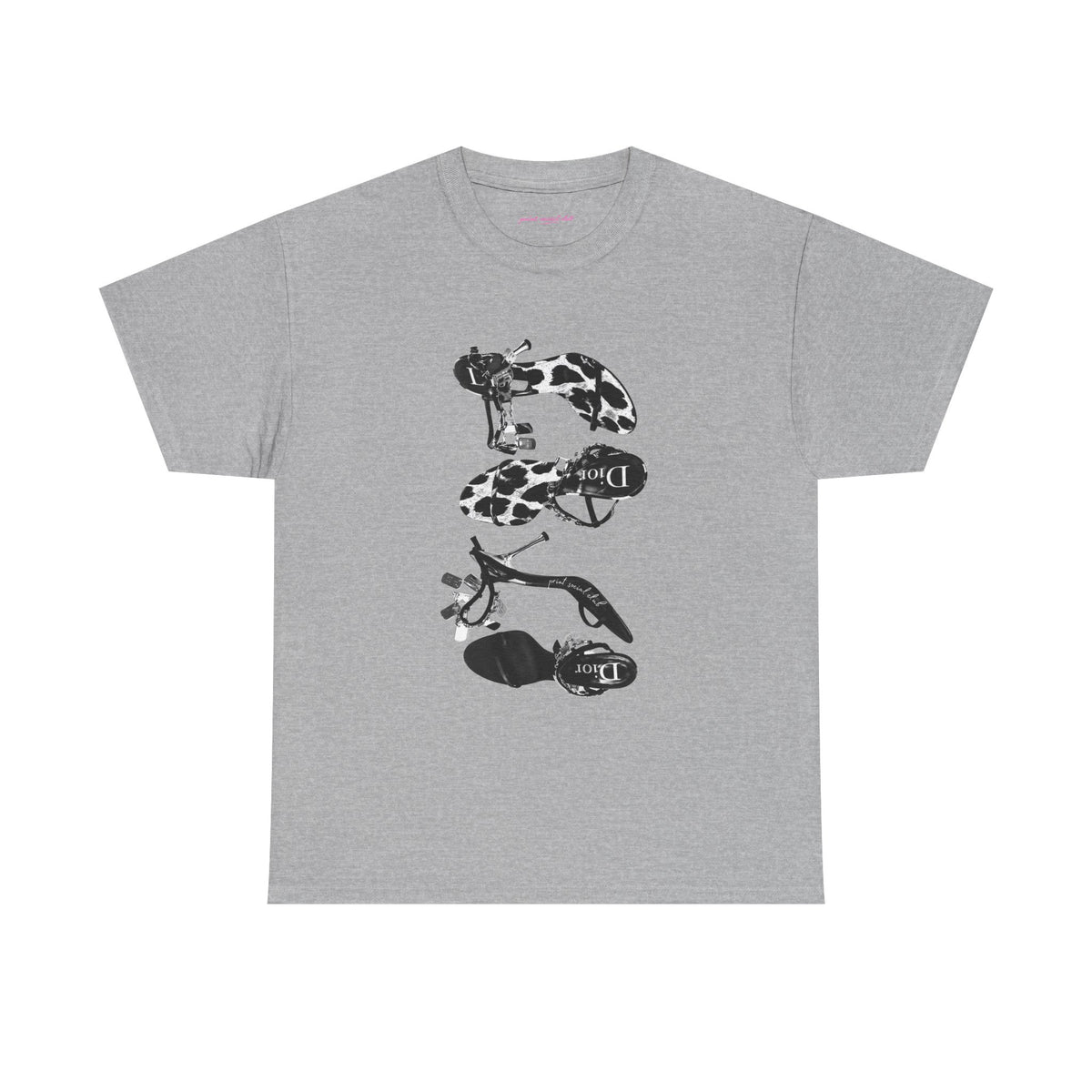 Heels Classic Tee in Sport Grey, front
