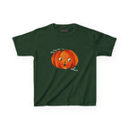 Halloween 26 Baby Tee in Forest Green, front