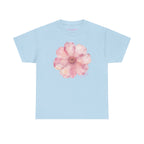 He Sent Flowers Classic Tee in Light Blue, front