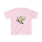 Boo Baby Tee in Light Pink, front