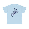 Yeehaw! Classic Tee in Light Blue, front