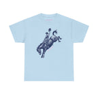 Yeehaw! Classic Tee in Light Blue, front