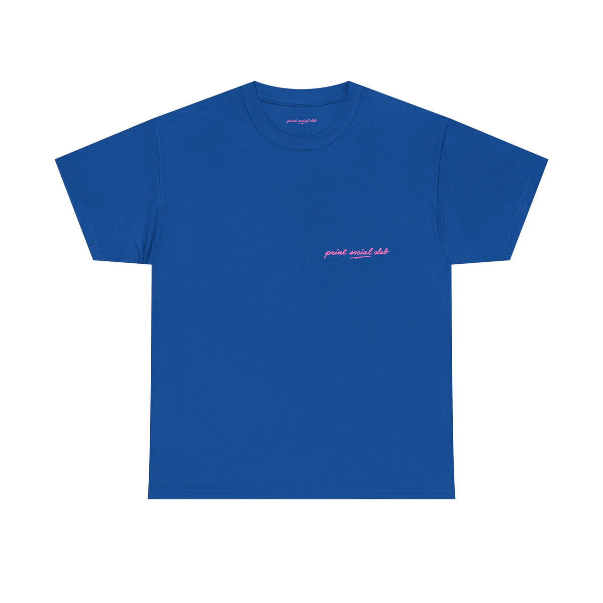 LNF Classic Tee in Royal, front