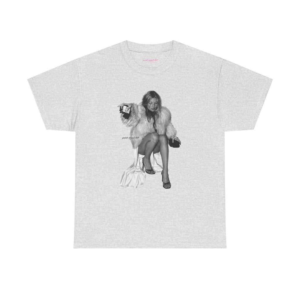 Moss Classic Tee in Ash, front
