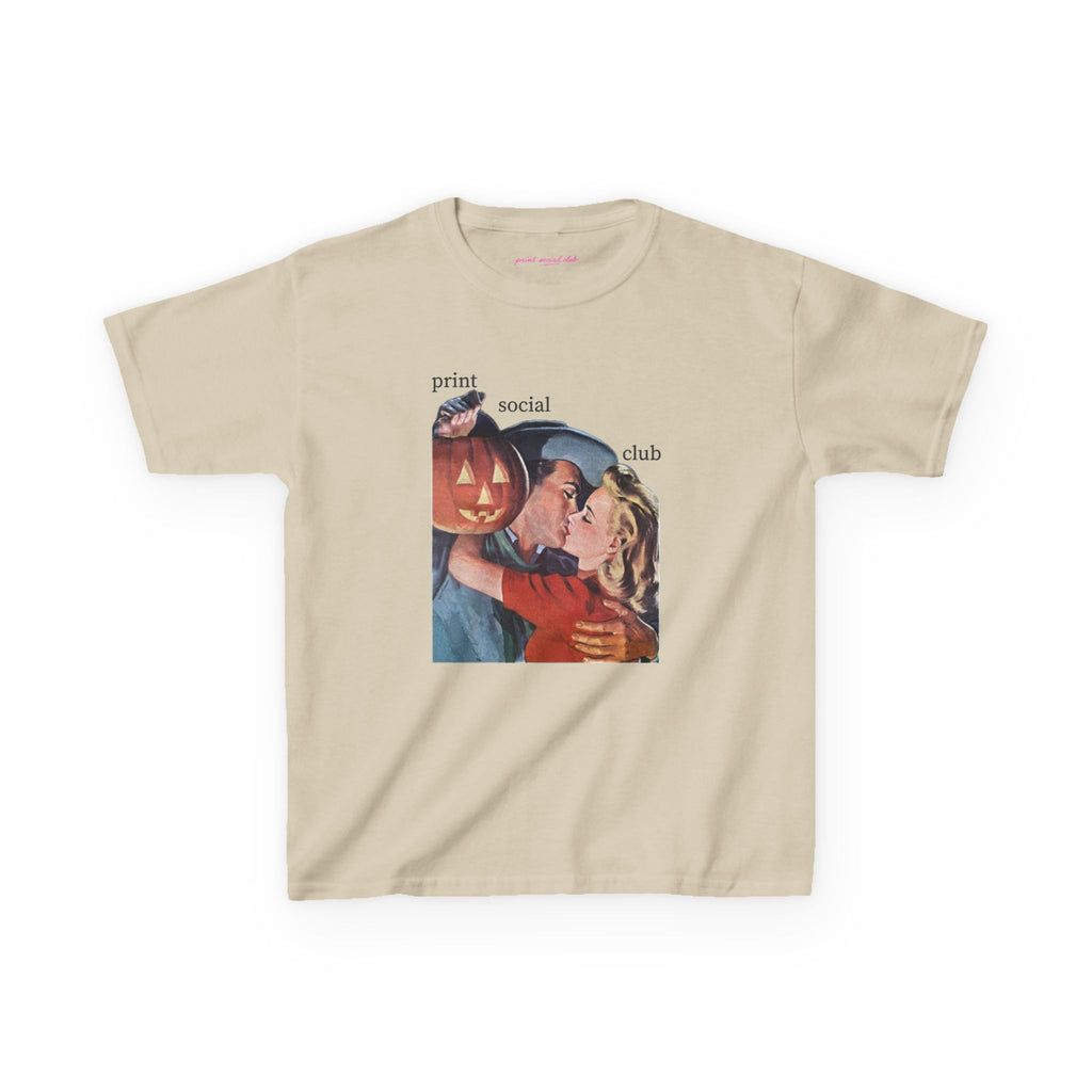 Pumpkin Kiss Baby Tee, front