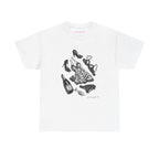The Aftermath Classic Tee in White, front