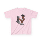 News Baby Tee in Light Pink, front