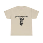 Save Wild Monkeys Classic Tee in Sand, front