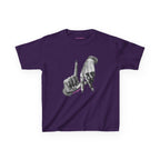 LA Baby Tee in Purple, front