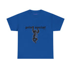 Save Wild Monkeys Classic Tee in Royal, front
