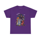 Trick Or Treaters Classic Tee in Purple, front