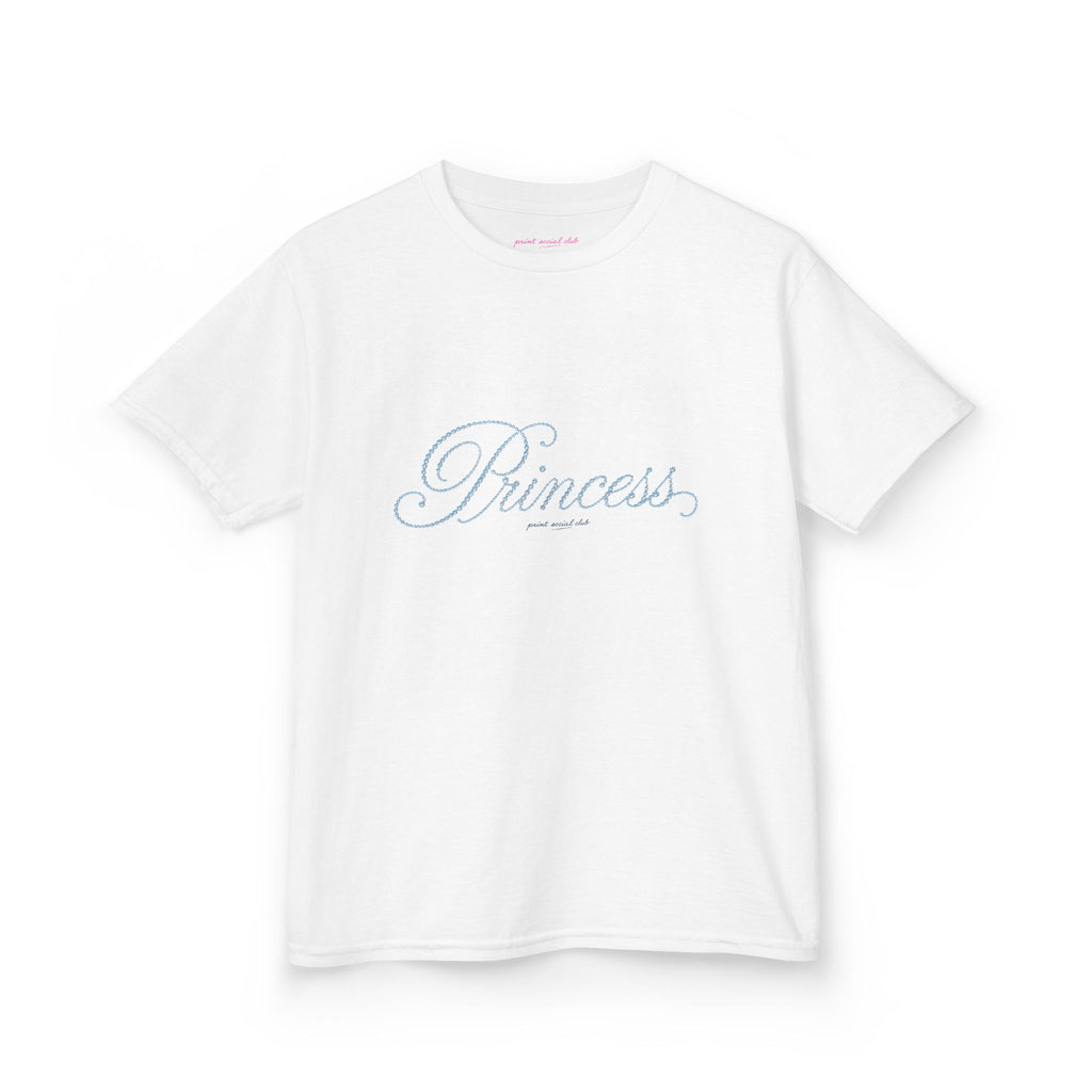 Blue Princess Baby Tee