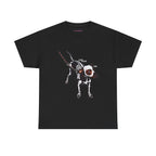 Skeleton Dog Classic Tee in Black, front