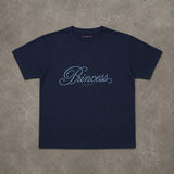 Blue Princess Baby Tee