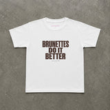 Brunettes Do It Better Baby Tee
