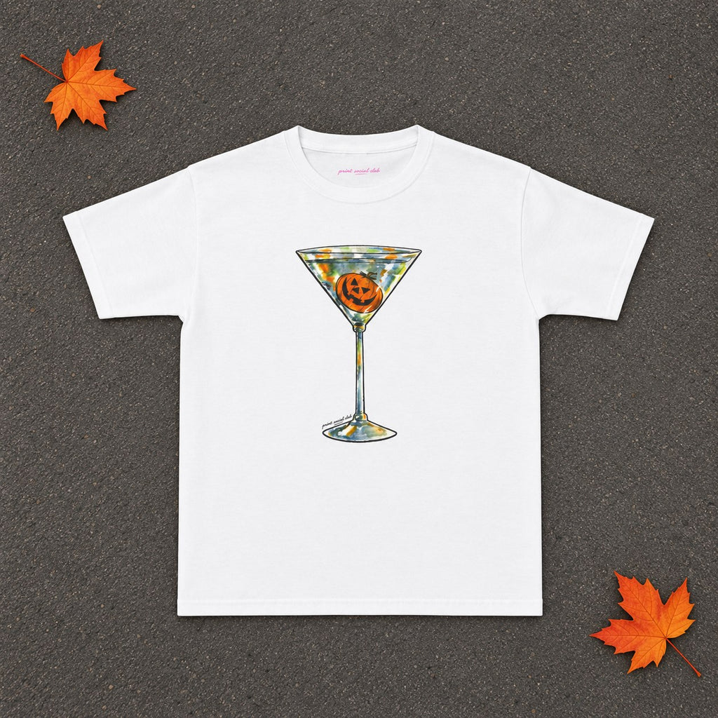 Pumpkin Martini Baby Tee