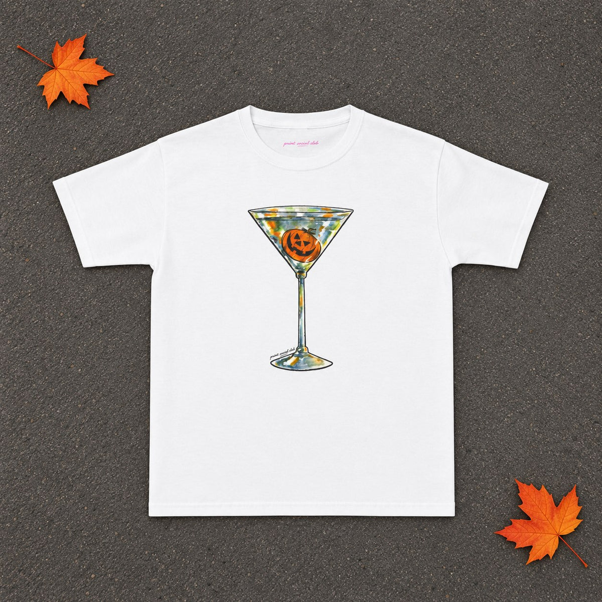 Pumpkin Martini Baby Tee